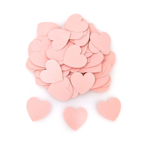 Confetti Red Paper Sheets 400 pcs 1.2 x 1.2 in 1