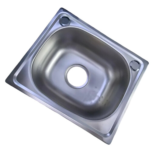 Stainless Steel Square Kitchen Sink Single Bowl