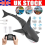2.4G RC Electric Shark Fish Boat Remote Control Submarine Waterproof Simulation 1