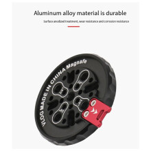 Support Magnétique pour Téléphone Portable avec Position 1/4 Pouce pour Case Trépied Rotule Diffusion en Direct Voiture