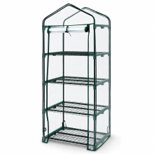 Oypla Replacement Spare PVC Cover for 4 Tier Mini Growhouse Garden Greenhouse