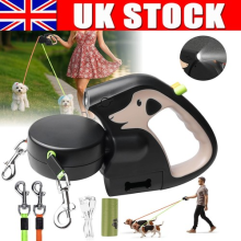 Retractable Dog Lead Training Pet Leash 3m Extendable Dog Puppy Nylon Pet Leads