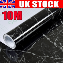 10m Marble Wallpaper Self Adhesive Waterproof Kitchen Countertop Stickers Film