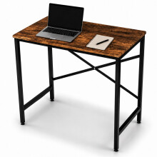 Oypla 80cm Heavy Duty Industrial Writing Computer Desk Home Office Worktop Table