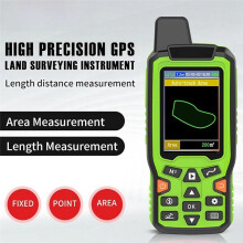 EM90 Handheld GPS Land Meter Land Area Meter for Farmland Mountain Lake Mining Slope Distance Area Measuring Instrument