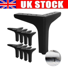 4Pcs 10cm Furniture Sofa Legs Modern Metal Diamond Triangle Furniture Feet