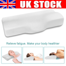 Cervical Memory Foam Pillow for Neck Shoulder Pain Relief Side Slipper