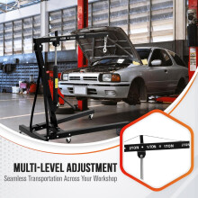 2Ton Mobile Hydraulic Folding Engine Crane Stand Jack