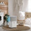 Homcom Deshumidificador Blanco 22 x 25 x 44.5 cm 2