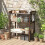 Outsunny Mesa de Plantación Marrón 76 x 37 x 89 cm 5