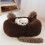 Cat Bed Warm Washable Donut Style for Indoor Cats 2