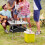 Outsunny Mesa de Camping Bicolor 70 x 70 x 69 cm 2