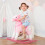 Homcom Caballito Balancín Rosa 74 x 28 x 65cm 2