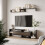 Homcom Mueble de Salón Bicolor 153.6 x 25 x 42 cm 2