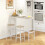 Homcom Conjunto de Bar Bicolor 105 x 40 x 90 cm 7