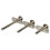 30Pack Window Screen Plunger Latches Window Screen Replacement Plunger Pin Set 5/32 X 1-1/2 Inch for 3/4" Screen Frame 6