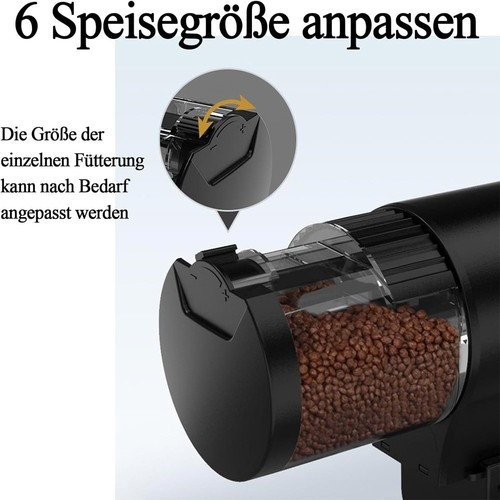 Automatic Fish Feeder Aquarium 100ml Auto Food Dispenser Battery With 3 Modes 1