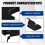 Reversing Mirror Base Rearview Mirror Fixed Bottom Case Rearview Mirror Bottom Shell for  Model Y Bottom Right 3