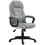 Faux Leather Office Chair - Grey 2