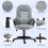 Faux Leather Office Chair - Grey 7