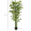 Homcom Bambú Artificiale Verde 17 x 17 x 180 cm 9