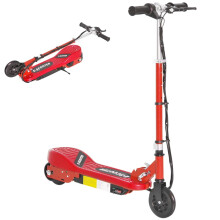 Foldable Electric Kids Scooter, Ride-on for Ages 7-14 Years, Red