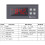 KT8230 Digital Temperature Controller 120VAC 30A -22~572F 4