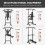 Power Tower Pull up Chinning Dip Station Knee Raise Press Ups Gym Workout Stand 9
