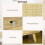 Bedside Table with Rattan Element, Side End Table with Shelf and Cupboard, 39cmx35cmx60cm, Natural 8