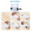Upgraded Featherboard Safety Device Stackable Feather Board Fits Most Standard , T-Slots, T-Rails  Table Saws,White 5