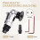 Pneumatic Chamfering Machine 45 Arc Edging Machine 30000RPM Corner Deburring R Angle Blade EU Plug 6