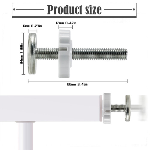 Tool Bag Gate Spindle Rods Extension Kit 1 Set 2