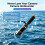For  Pocket4 Pro Waterproof Protective Case Diving Housing Thumb Camera Protective Shell with Diving Rod 5