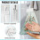 Floral Kitchen Hanging Towels with Loops 2-Pack 6