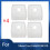 4 PCS Filter for SilverCrest M690/W310 Vacuum Cleaner Filter Replacement Parts 2