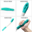 15.5'' Long Handled Bottom Toilet Self Wipe Aid Wiper Easy Tissue W/Long Handle 4
