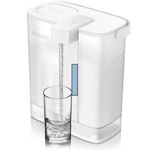 Philips Filterkan - PHILIPS - AWP2980WH-31 - 3 l - Wit - Instantfilter met actieve kool