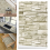 Self-Adhesive Grey Beige Textured Wallpaper Rustic Brick Effect Realistic Featur 2
