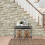 Self-Adhesive Grey Beige Textured Wallpaper Rustic Brick Effect Realistic Featur 3