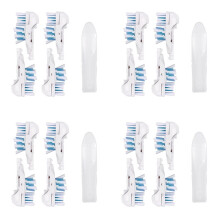 4X Replacement Brush Heads for Oral B Crossaction Toothbrush,Deep Cleans Teeth Removes Plaque Effectively,for Tooth Care