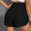 Women's Summer Casual High-Waisted Elastic Shorts 4