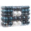 Christmas Ball Ornaments Set Stone Blue 86-Pc 1