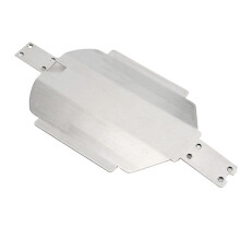 Roestvrij Stalen Chassis Pantsertransmissiebeschermer voor MJX 16207 16208 16209 16210 H16 1/16 RC Auto-Upgradeonderdelen
