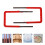 Plastic Carbon Steel Climbing Ladder 2 pcs 1