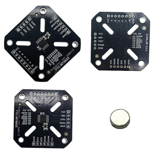 MT6826S Magnetic Encoder with 15-Bit Absolute Value for Stepper Brushless Motor ABZ 1-4096  Output SPI Communication 2
