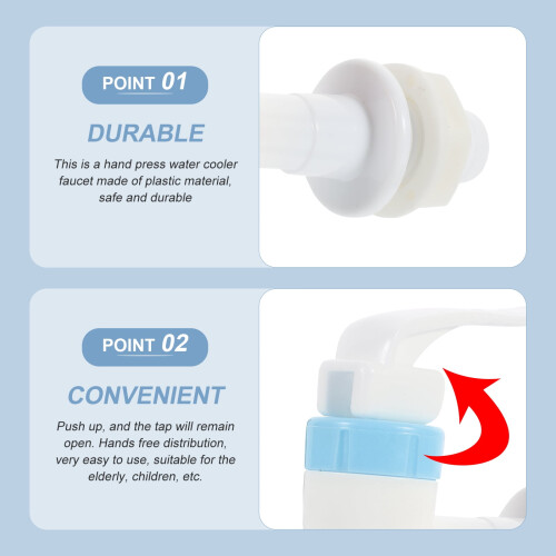 Pretyzoom Kitchen Tap Flat Spout 2 pcs 2