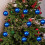 Christmas Tree Pendant Blue 12 cm 1 piece 5
