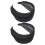 Women's Wide Non-slip Headbands with Teeth, 2 pcs 4