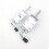 Spring Loaded  Pin, 4 Pack Heavy Duty Zinc Coated  Bolt Lock Spring Loaded  Locking Door Lock 2