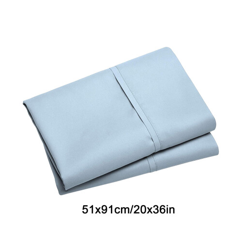Pillow Cases Standard Size 20x36in Set of 2 Microfiber 2